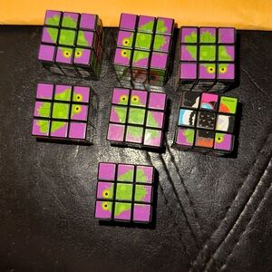 Colorful Puzzle Rubik Cube Set for Kids 7, NWT.